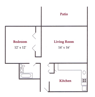 One Bedroom Ranch